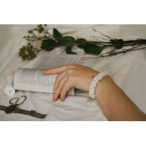 Pearl Charm Bracelet Pearl Charm Bracelet