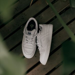 White Slip-On Casual Sneakers White Slip-On Casual Sneakers